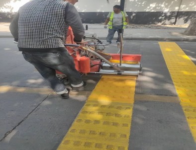 临沧临沧专业道路划线施工